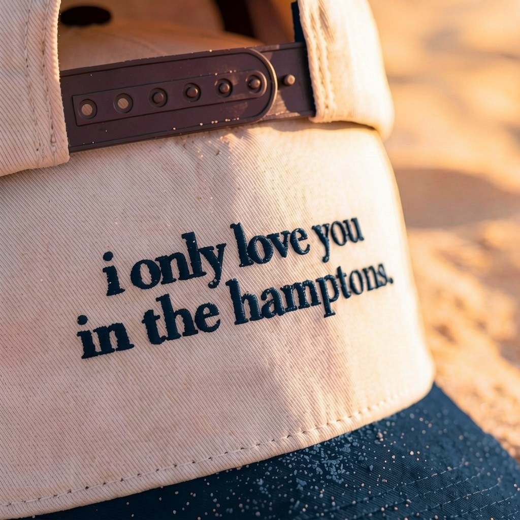 southofthehwy i only love you in the hamptons cap — house favorite